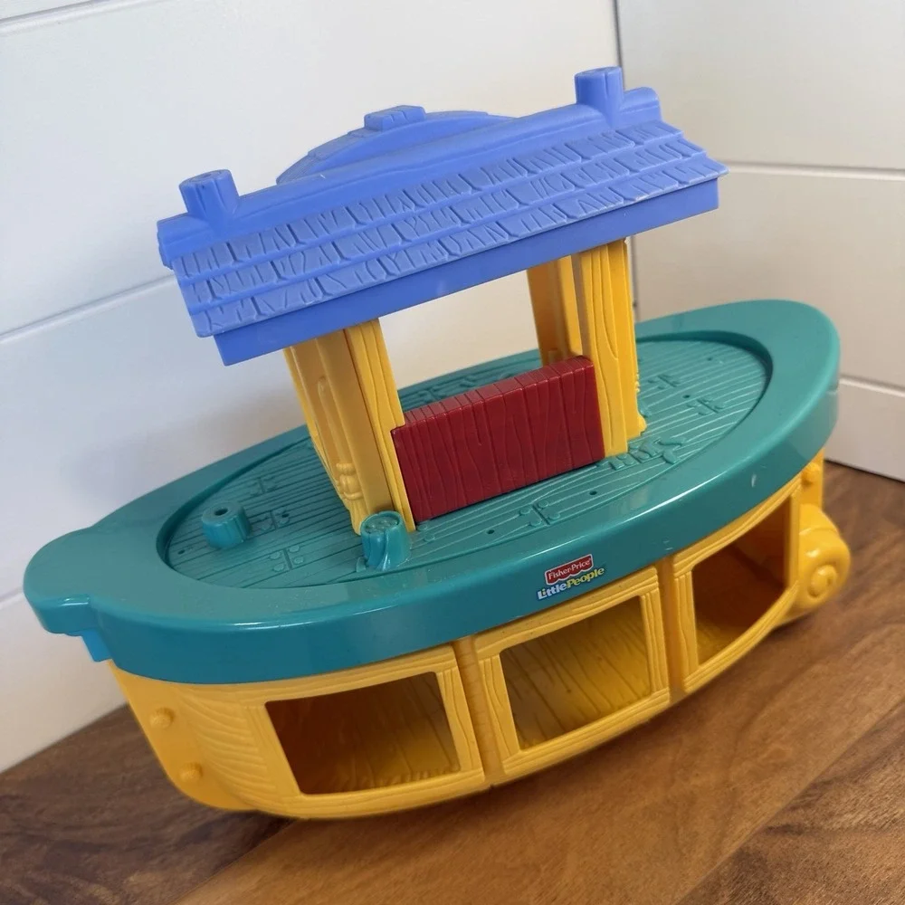 Fisher-Price Little People Noah's Ark Playset 2000s Replacement Only- No Figures